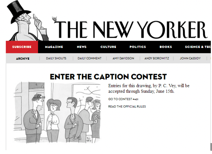 The new yorker contest