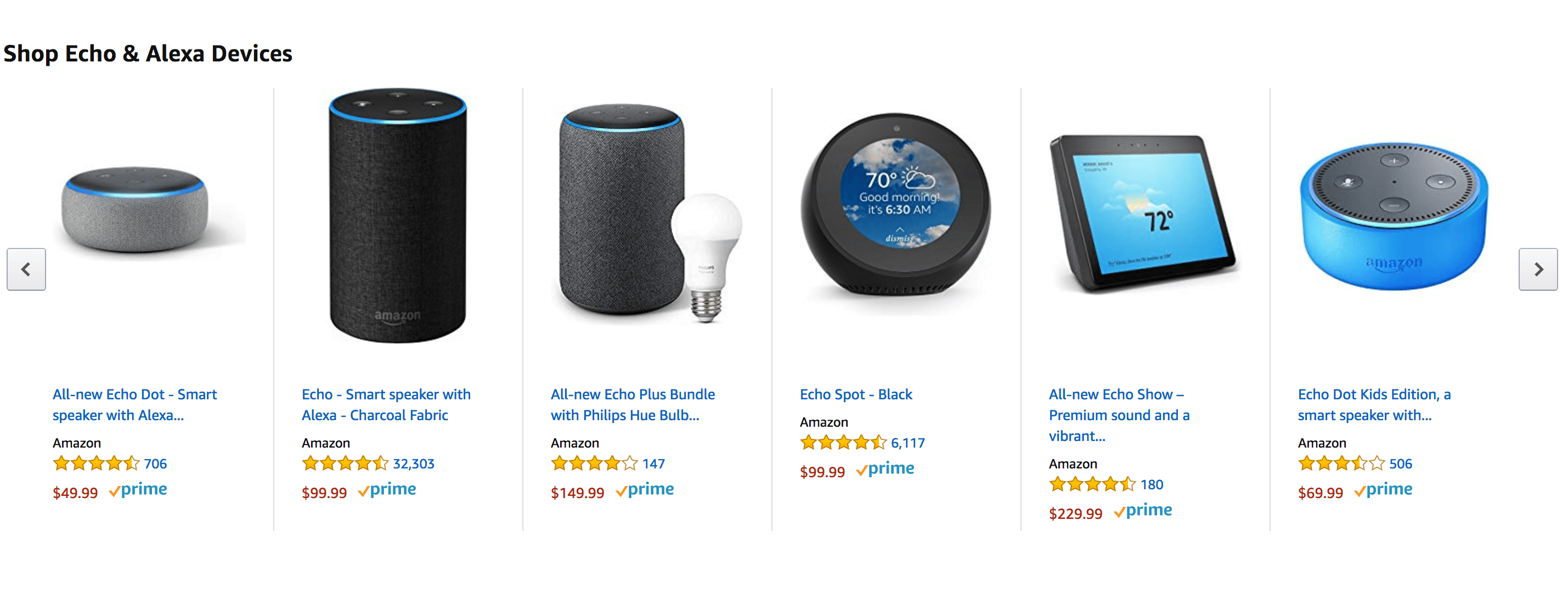 A Alexa, da Amazon, é um sucesso de vendas